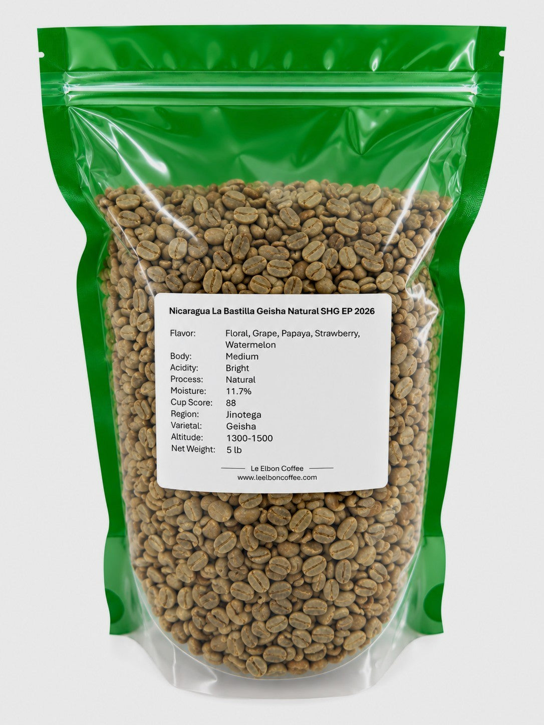 Nicaragua La Bastilla Geisha Natural SHG EP 2026