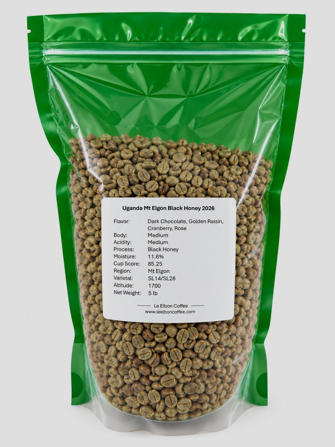 Uganda Mt Elgon Black Honey 2026
