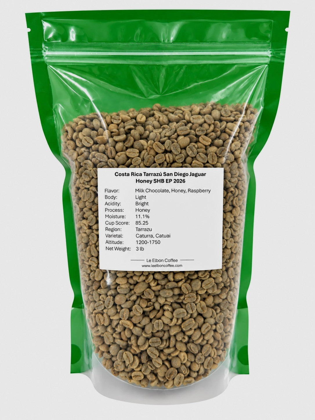 Costa Rica Tarrazú San Diego Jaguar Honey SHB EP 2026