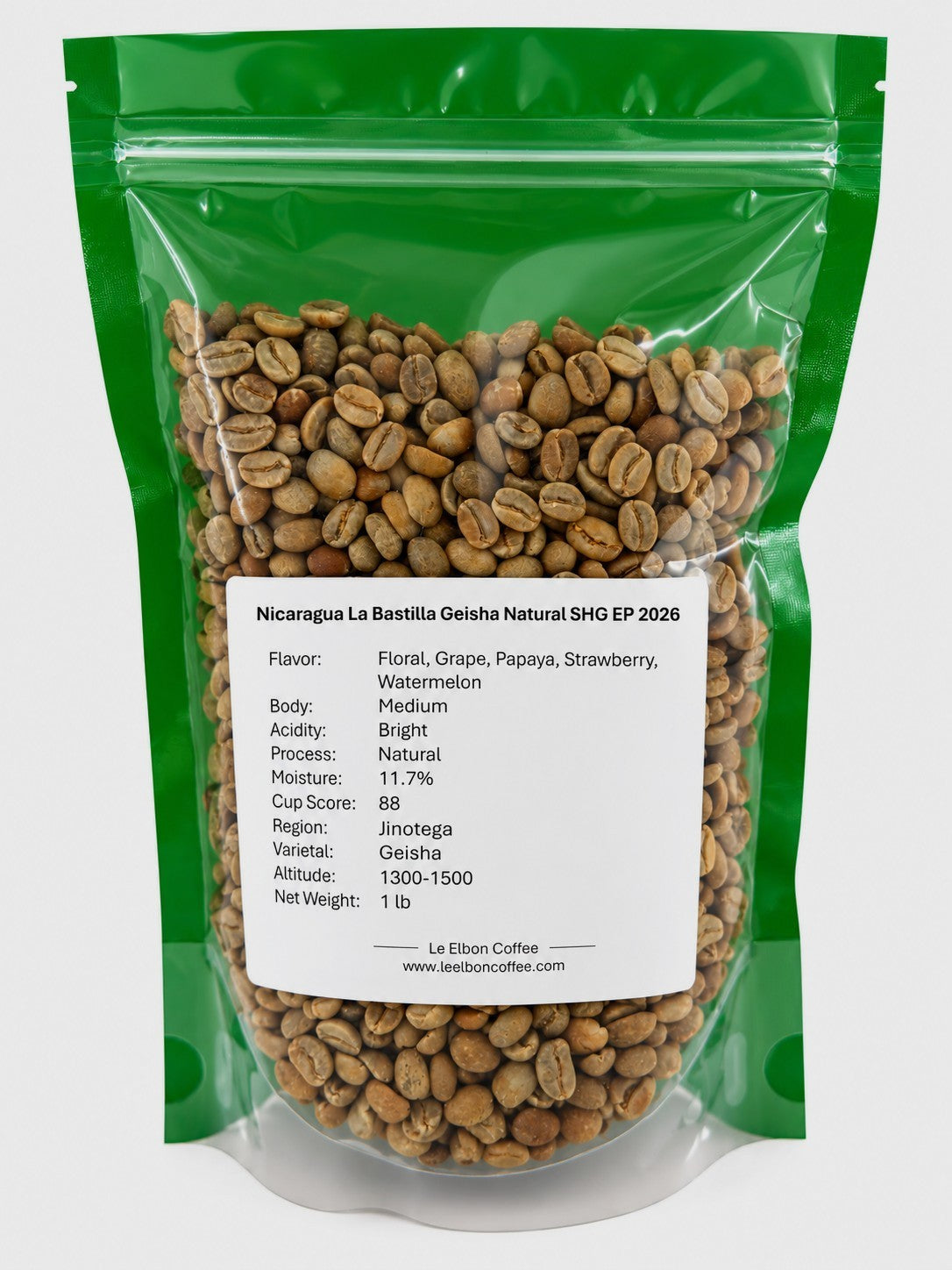 Nicaragua La Bastilla Geisha Natural SHG EP 2026