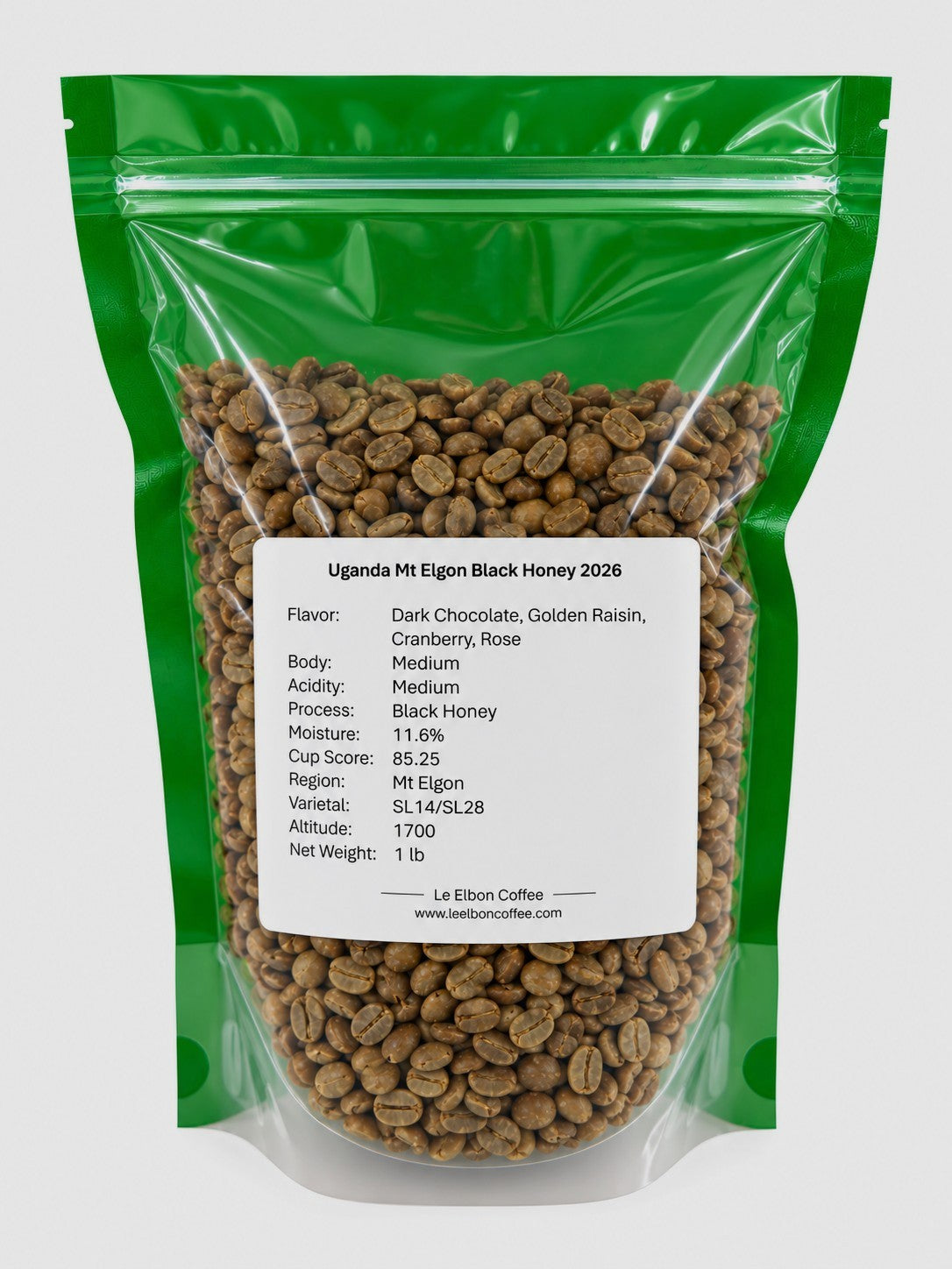 Uganda Mt Elgon Black Honey 2026