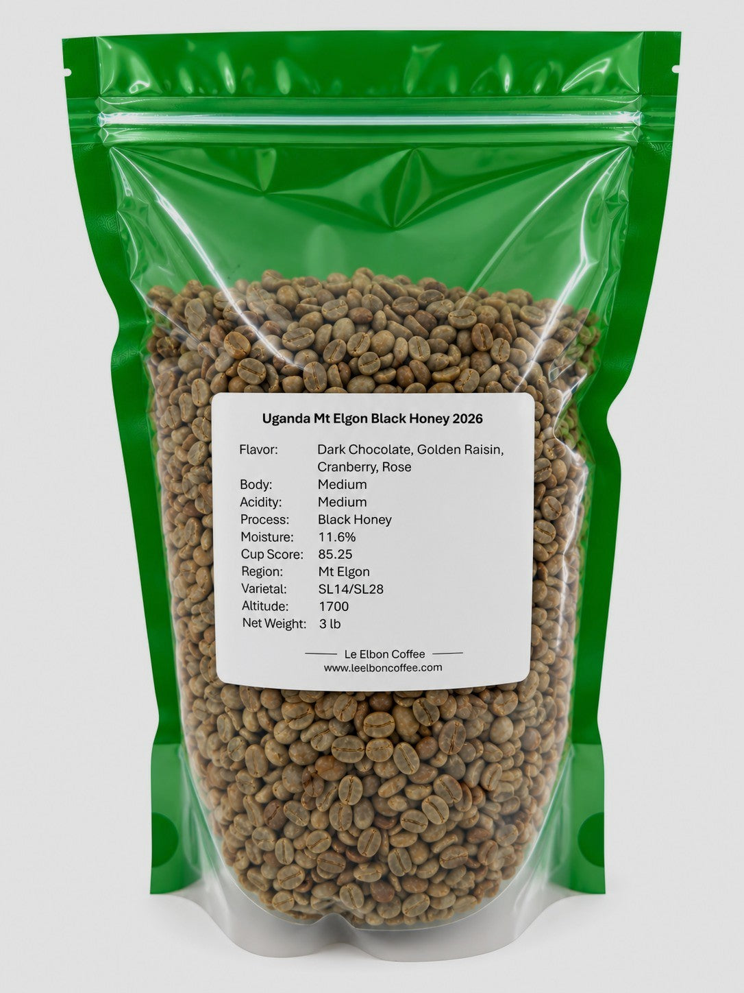 Uganda Mt Elgon Black Honey 2026