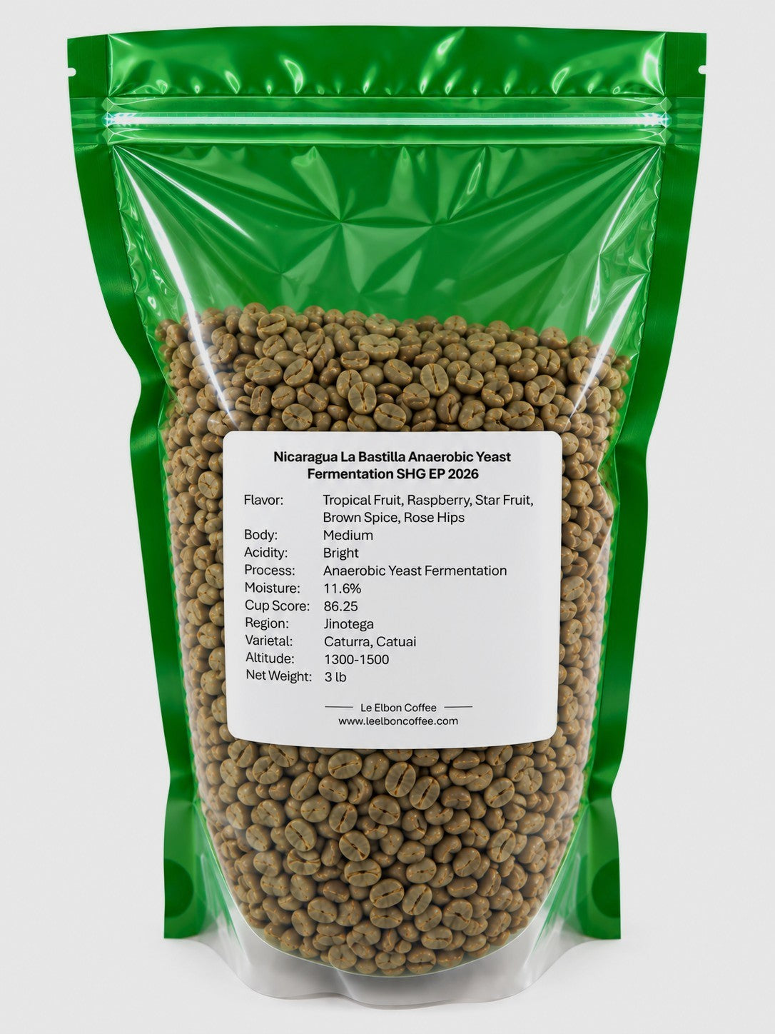 Nicaragua La Bastilla Anaerobic Yeast Fermentation SHG EP 2026