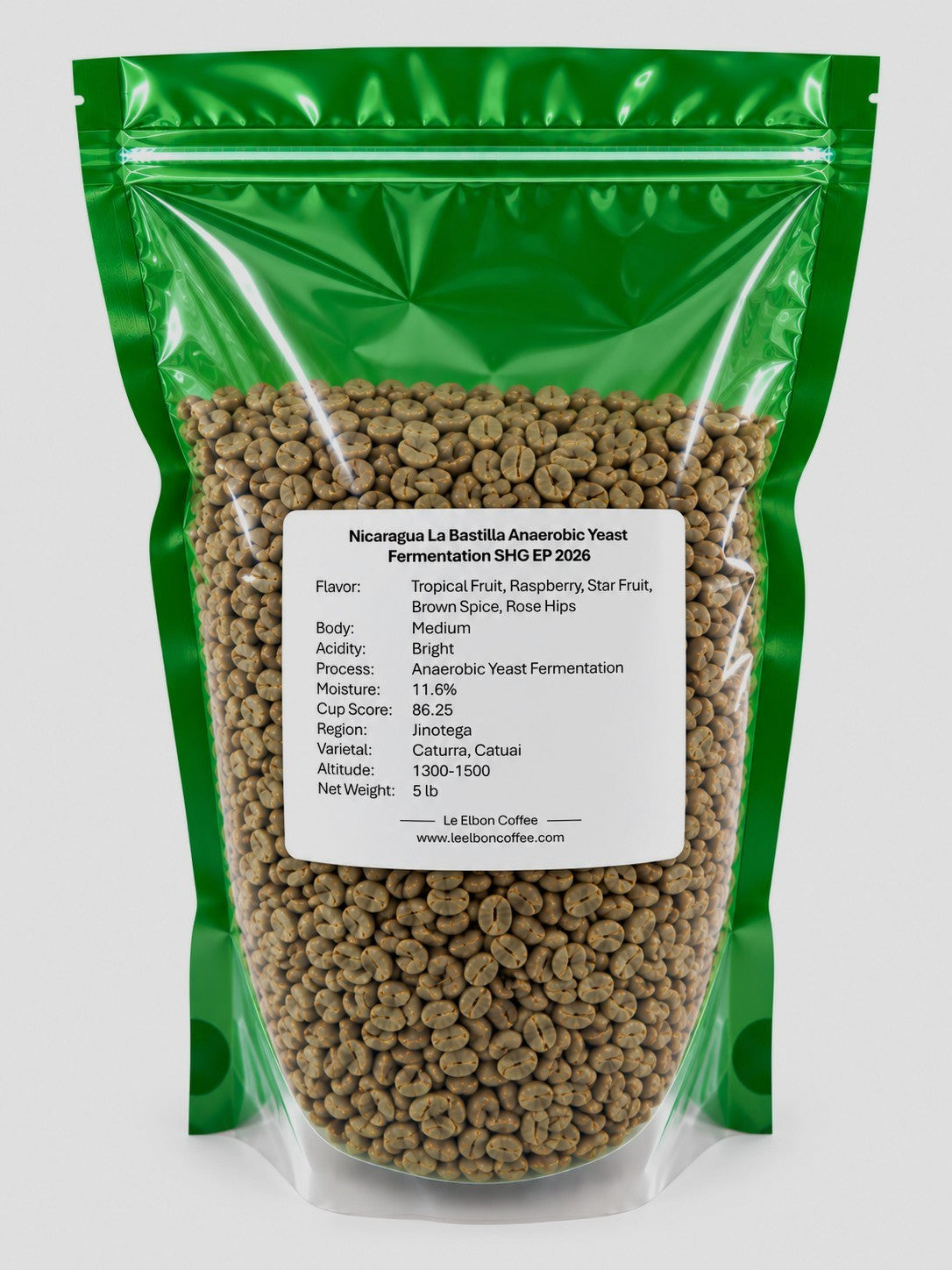 Nicaragua La Bastilla Anaerobic Yeast Fermentation SHG EP 2026